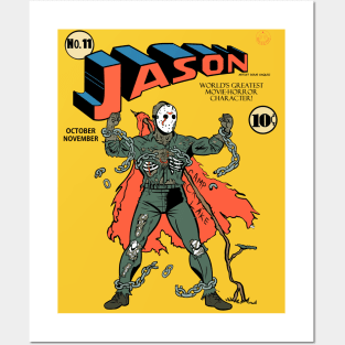 Jason Voorhees Muscle Posters and Art